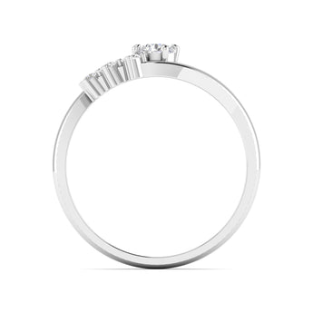 Ivana Jewels Rings Delicate Diamond Rose Gold Ring