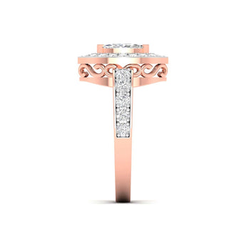 Ivana Jewels Rings Delicate Marquise Diamond Engagement Ring