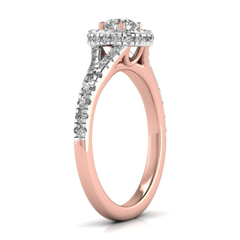 Ivana Jewels Rings Double Halo Dream Engagement Ring