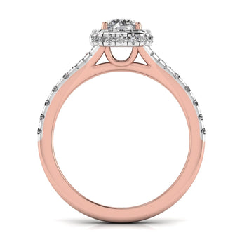 Ivana Jewels Rings Double Halo Dream Engagement Ring