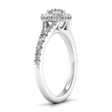 Ivana Jewels Rings Double Halo Dream Engagement Ring