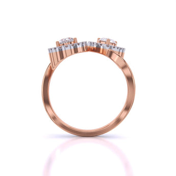 Ivana Jewels Rings Dual Grace Halo