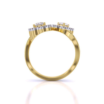 Ivana Jewels Rings Dual Grace Halo