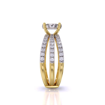 Ivana Jewels Rings Elegant Cocktail Stack Ring