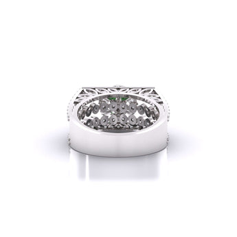 Ivana Jewels Rings Emerald Aura Ring