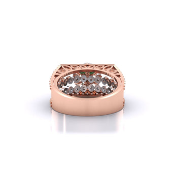 Ivana Jewels Rings Emerald Aura Ring