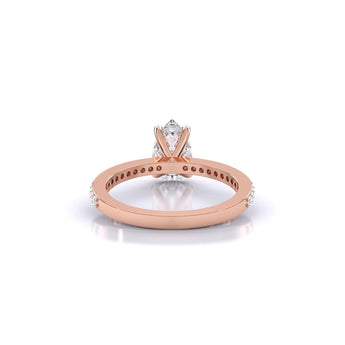 Ivana Jewels Rings Eminent Pear-Shaped Solitaire Ring