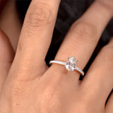 Ivana Jewels Rings Eminent Pear-Shaped Solitaire Ring