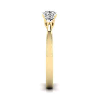 Ivana Jewels Rings Endless Glamorous Fancy With Brilliant Cut Diamond Ring