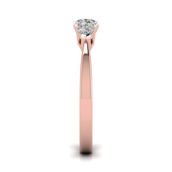 Ivana Jewels Rings Endless Glamorous Fancy With Brilliant Cut Diamond Ring