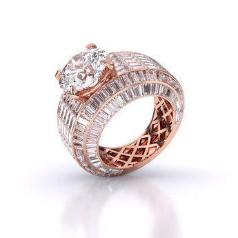 Ivana Jewels Rings Eternal Harmony Round Solitaire