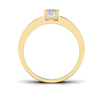 Ivana Jewels Rings Fancy Princess Cut Diamond Men's Ring