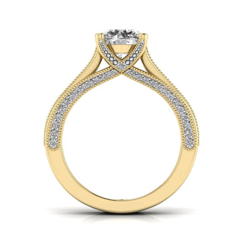 Ivana Jewels Rings French Set Engagement Ring