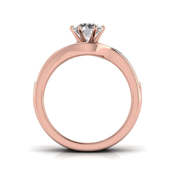 Ivana Jewels Rings Glitter Solitaire Set Ring