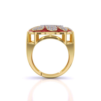Ivana Jewels Rings Gold & Diamond Traditional Cocktail Ring