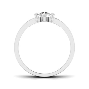 Ivana Jewels Rings Golden Horizon Solitaire Men's Band