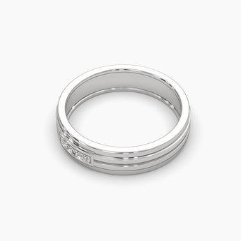 Ivana Jewels Rings Groove Diamond Ring