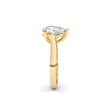 Ivana Jewels Rings Heart Shape Solitaire Ring