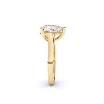 Ivana Jewels Rings Heart Shape Solitaire Ring