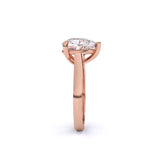 Ivana Jewels Rings Heart Shape Solitaire Ring