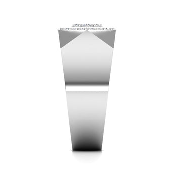 Ivana Jewels Rings Hexagon Halo Men's Ring