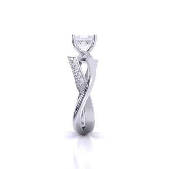 Ivana Jewels Rings Infinity Engagement Ring