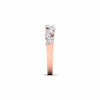 Ivana Jewels Rings Luxurious Marquise Diamond Eternity Ring