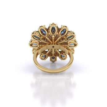 Ivana Jewels Rings Majestic Sapphire Ring