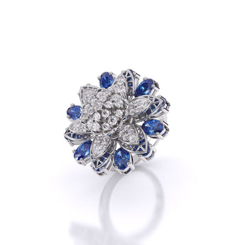 Ivana Jewels Rings Majestic Sapphire Ring