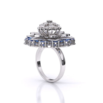 Ivana Jewels Rings Majestic Sapphire Ring