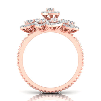 Ivana Jewels Rings Mesmerizing Petal Ring
