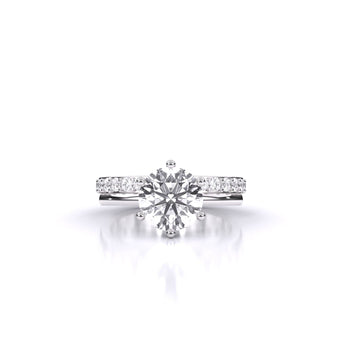 Ivana Jewels Rings Minimalistic Diamond Ring