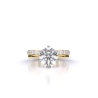 Ivana Jewels Rings Minimalistic Diamond Ring