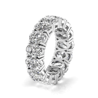 Ivana Jewels Rings Oval Diamond Channel Setting Eternal Ring