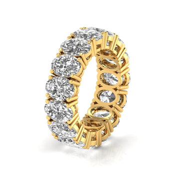 Ivana Jewels Rings Oval Diamond Channel Setting Eternal Ring