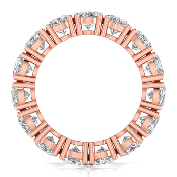 Ivana Jewels Rings Oval Diamond Channel Setting Eternal Ring