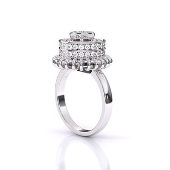 Ivana Jewels Rings Peppered Dazzle Diamond Ring
