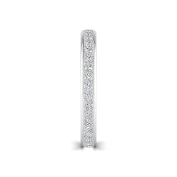 Ivana Jewels Rings Princess Cut Diamonds Eternity Ring