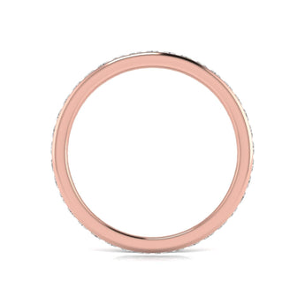 Ivana Jewels Rings Princess Cut Diamonds Eternity Ring