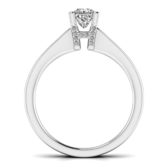 Ivana Jewels Rings Princess Cut Solitatire Ring