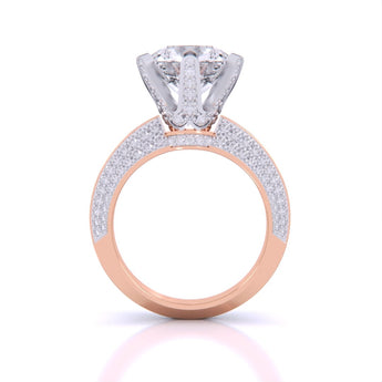 Ivana Jewels Rings Radiant Accents Diamond Ring