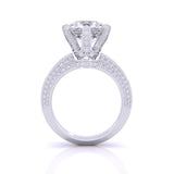 Ivana Jewels Rings Radiant Accents Diamond Ring