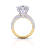 Ivana Jewels Rings Radiant Accents Diamond Ring