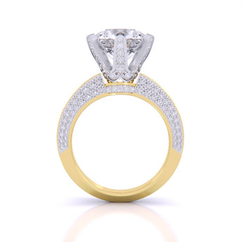 Ivana Jewels Rings Radiant Accents Diamond Ring