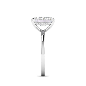 Ivana Jewels Rings Radiant Cut Diamond Solitaire Ring