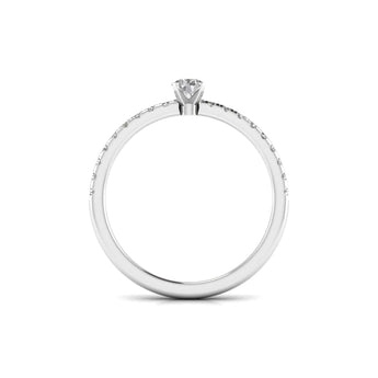 Ivana Jewels Rings Resplendent Solitaire Ring