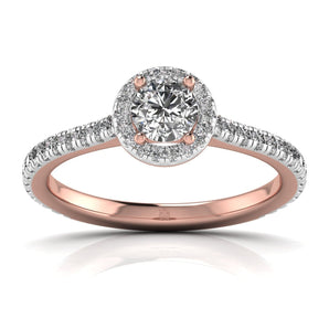 Ivana Jewels Rings Rose Gold / 14KT 0.55 Carat Luminious Spark Solitaire Ring