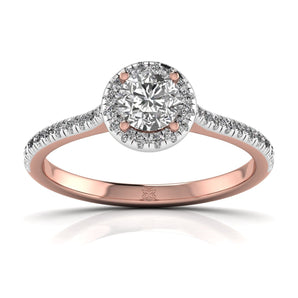 Ivana Jewels Rings Rose Gold / 14KT 0.60 Carat Round Diamond Centre Solitaire Ring