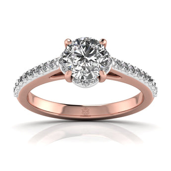 Ivana Jewels Rings Rose Gold / 14KT 1.2 Carat Stellar Promise Solitaire