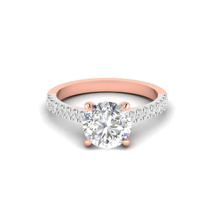 Ivana Jewels Rings Rose Gold / 14KT 1.20 Ct  Gold Engagement Ring